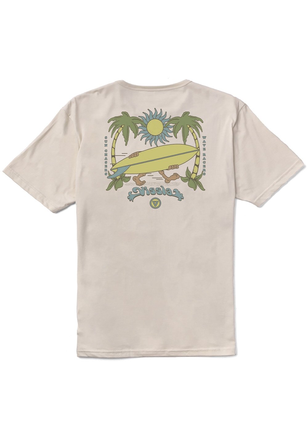 Out There Organic Tee, Bone