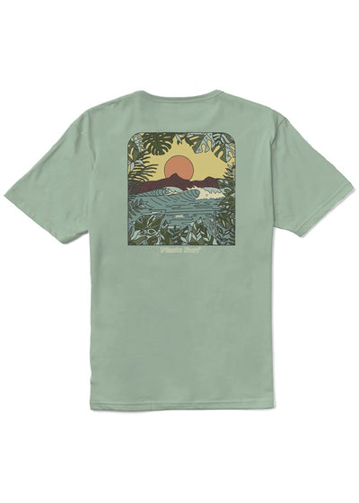 Window Organic Tee, Jade