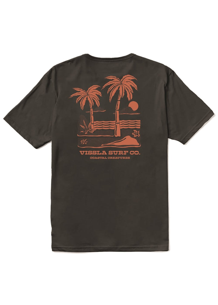 Vissla Creatures Organic Tee in Phantom
