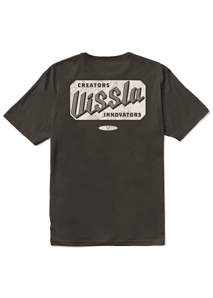 Vissla Heavy Duty Organic Tee in Phantom