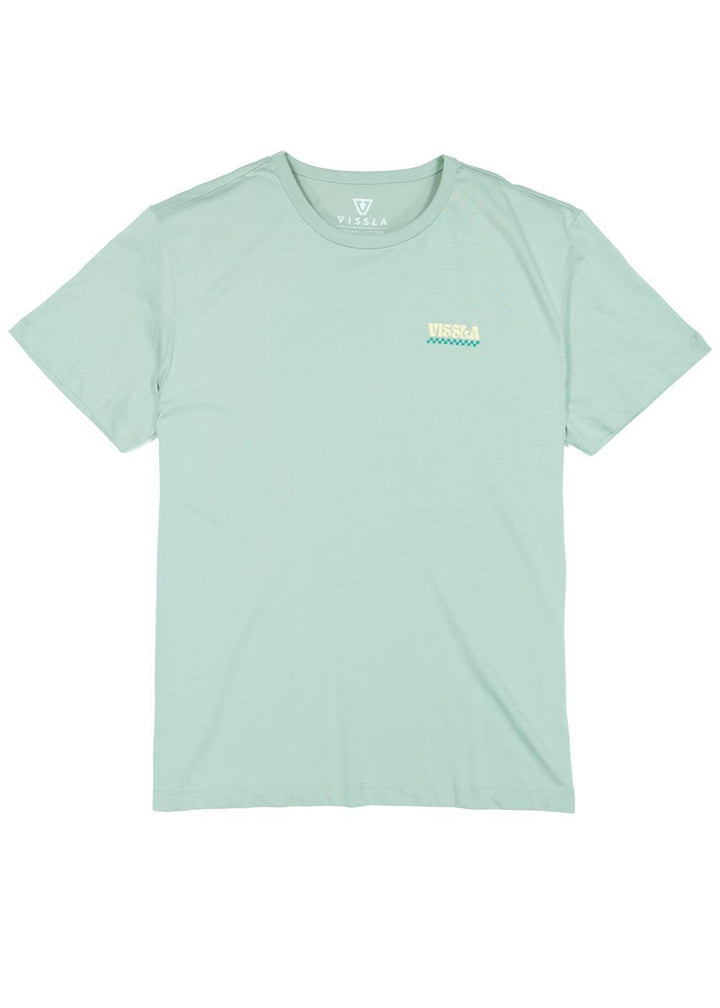 Vissla Solar Vibrations Eco Tee in Agave, view 2
