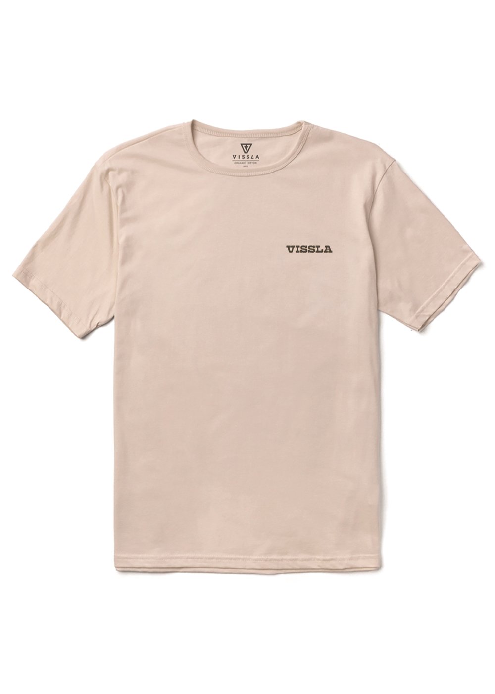 Vissla Surf Goon Saloon Organic Tee in Bone, view 2