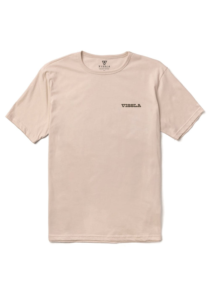 Vissla Surf Goon Saloon Organic Tee in Bone, view 2