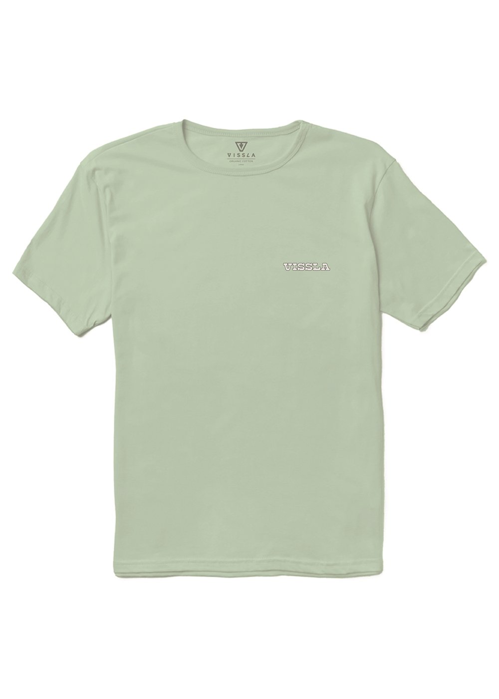 Vissla Surf Goon Saloon Organic Tee in Agave, view 2