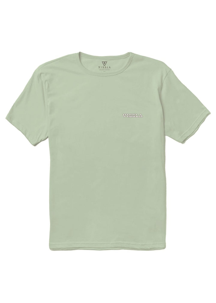 Vissla Surf Goon Saloon Organic Tee in Agave, view 2