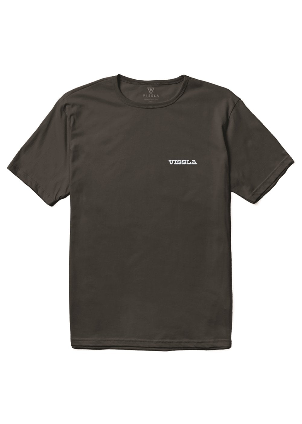 Vissla Surf Goon Saloon Organic Tee in Phantom, view 2