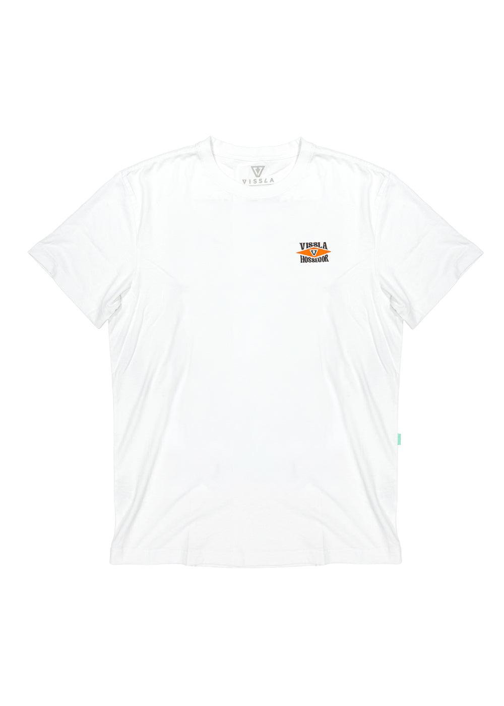 Vissla Hossegor Diamond Tee in White, view 2