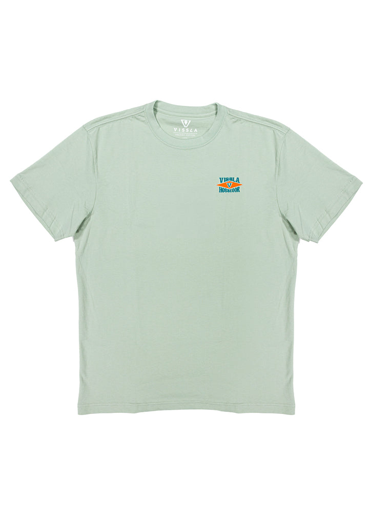 Vissla Hossegor Diamond Tee in Agave, view 2