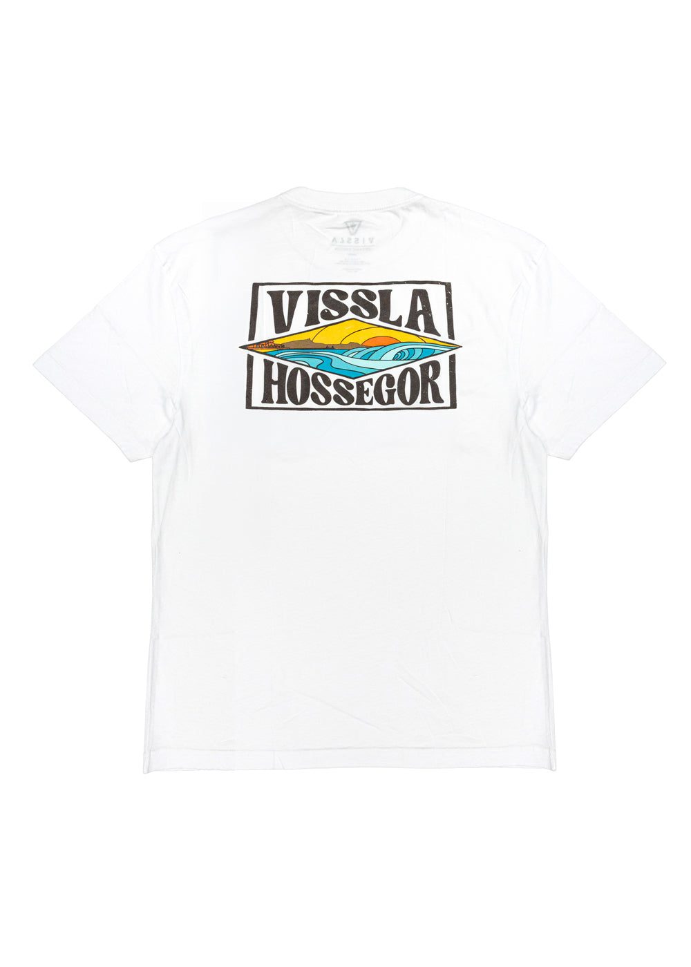 Vissla Hossegor Diamond Tee in White