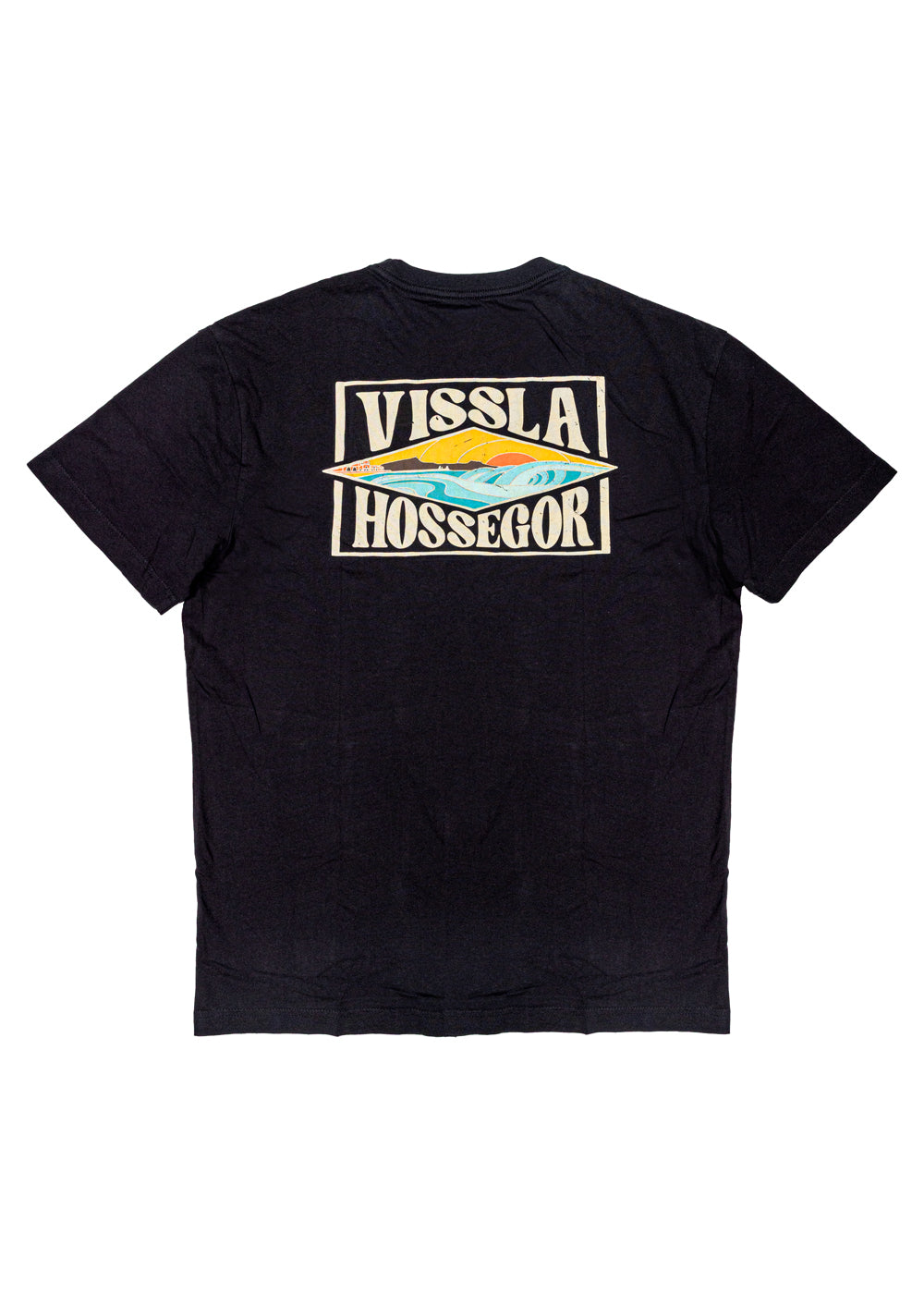 Vissla Hossegor Diamond Tee in Phantom