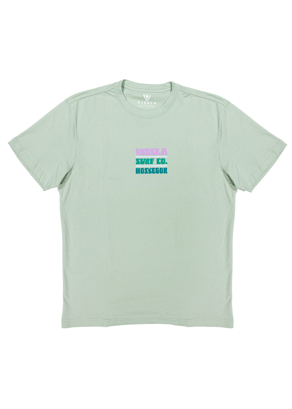 Vissla Hossegor La Graviere 2 Tee in Agave, view 2