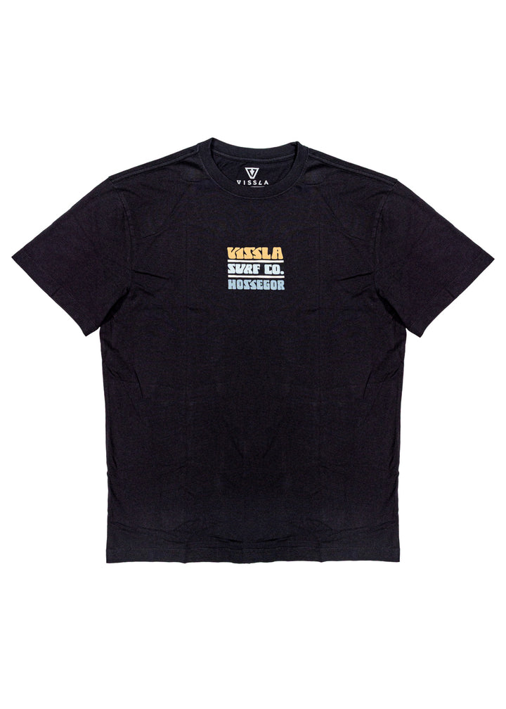 Vissla Hossegor La Graviere 2 Tee in Phantom, view 2