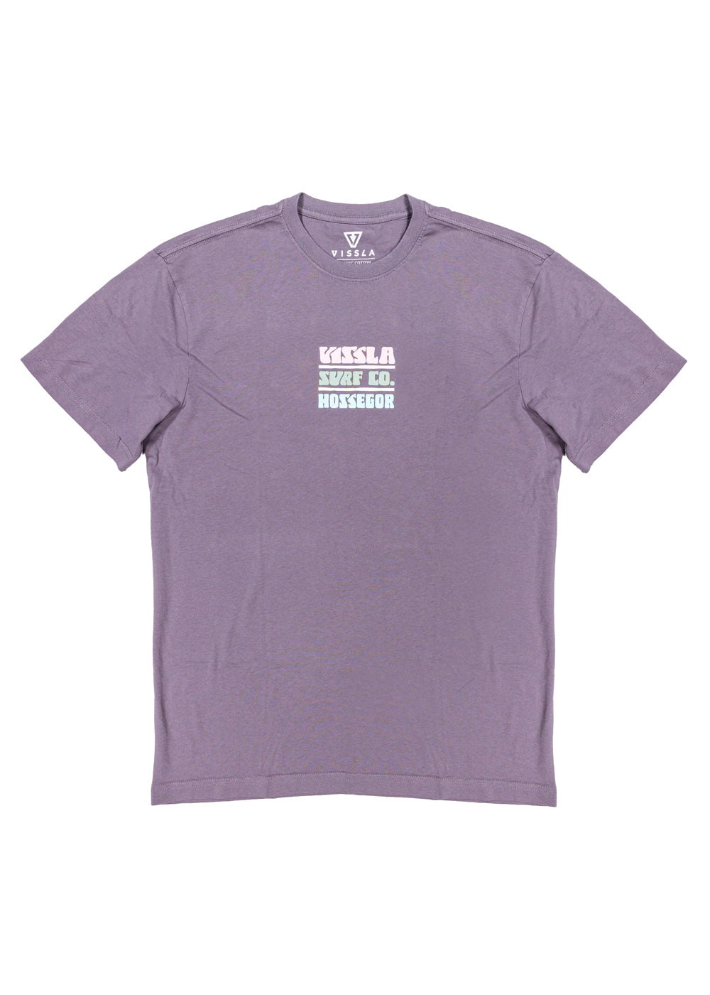 Vissla Hossegor La Graviere 2 Tee in Dusty Lilac, view 2