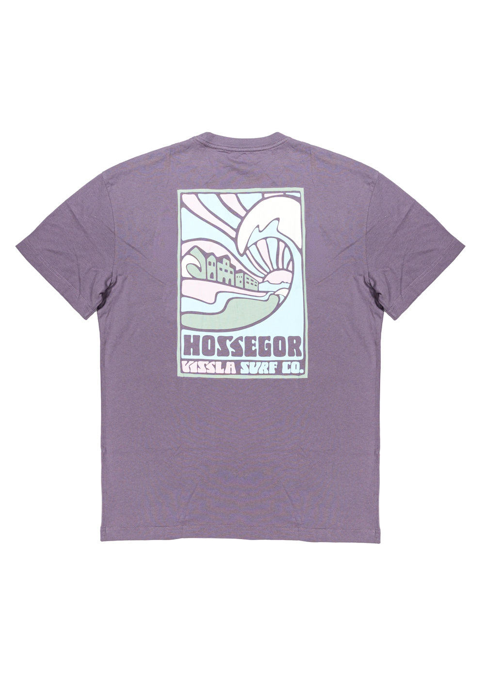 Vissla Hossegor La Graviere 2 Tee in Dusty Lilac