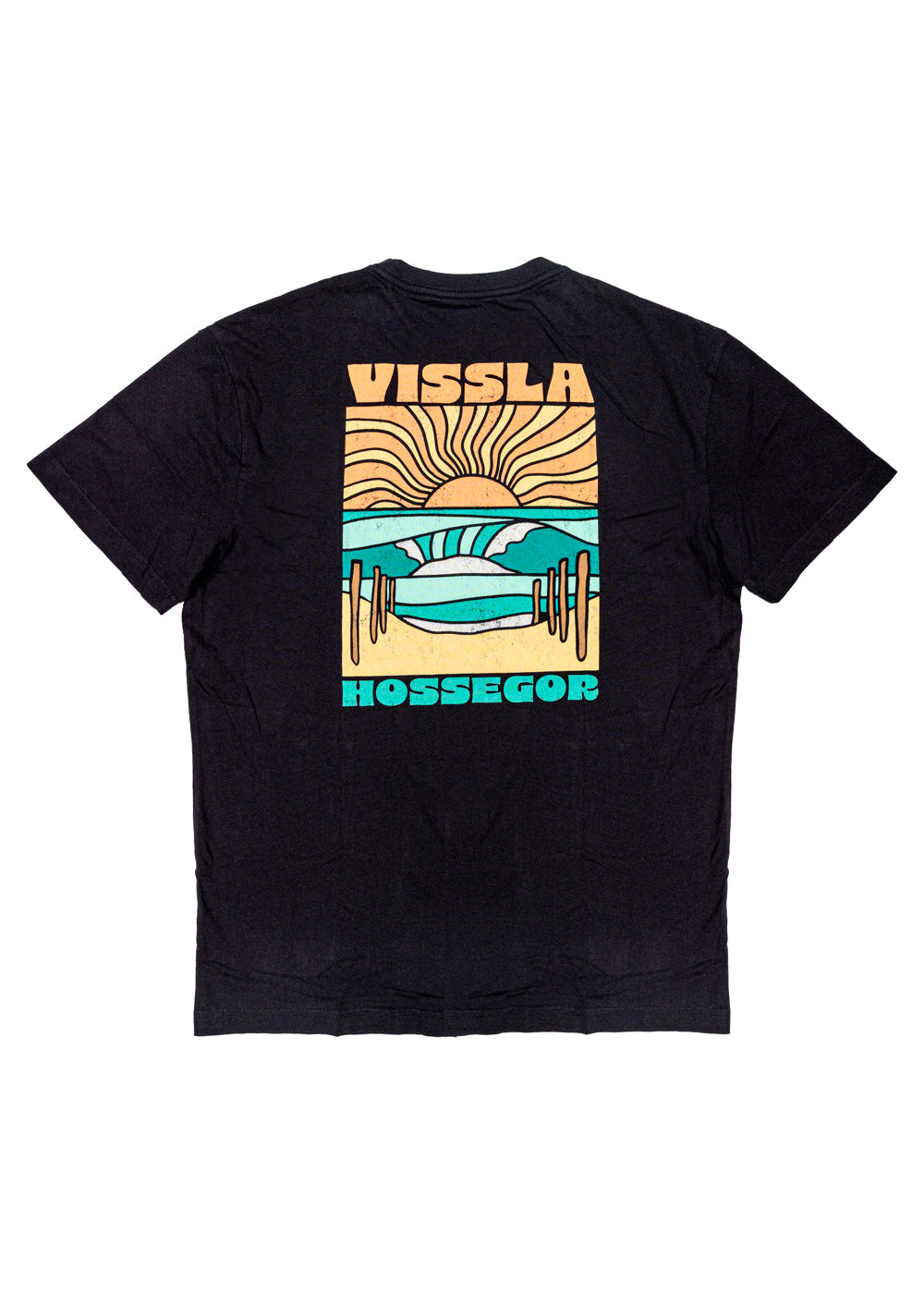 Vissla Hossegor Line Up Tee in Phantom
