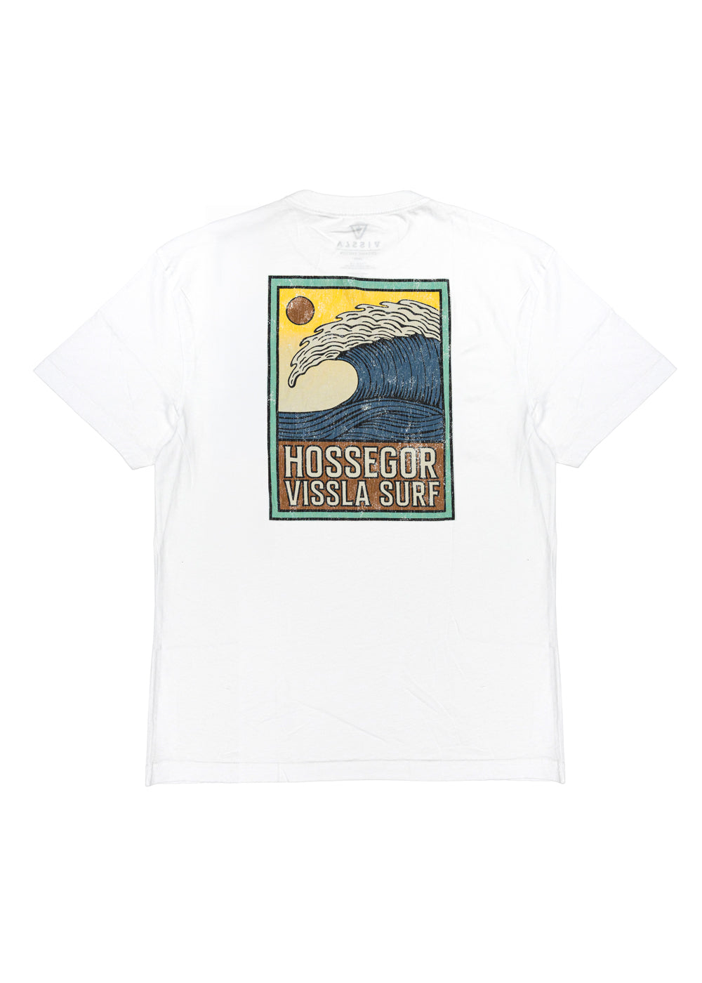 Vissla Hossegor The Wave Tee in White