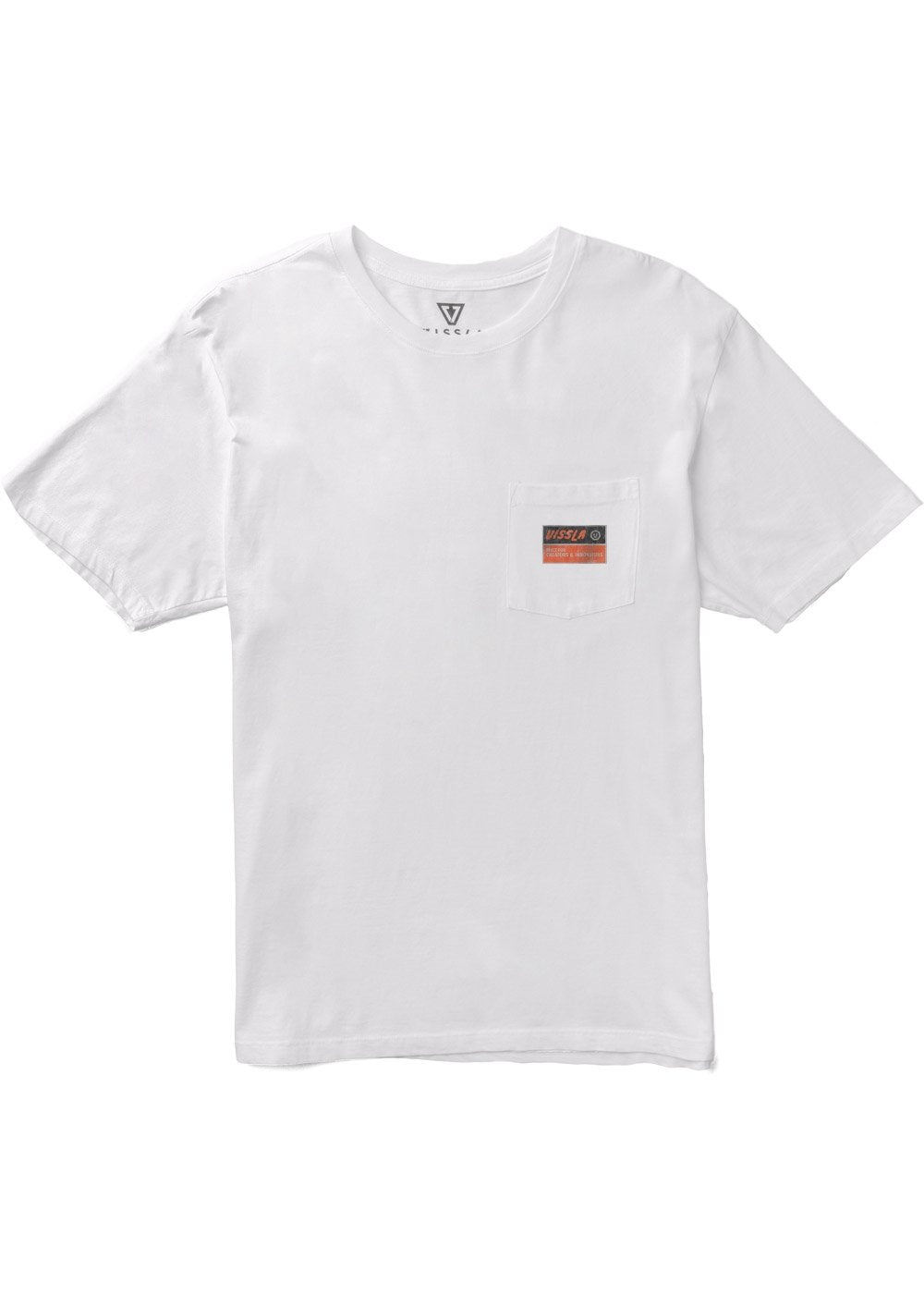 Heavy Duty Premium Pkt Tee, WHT