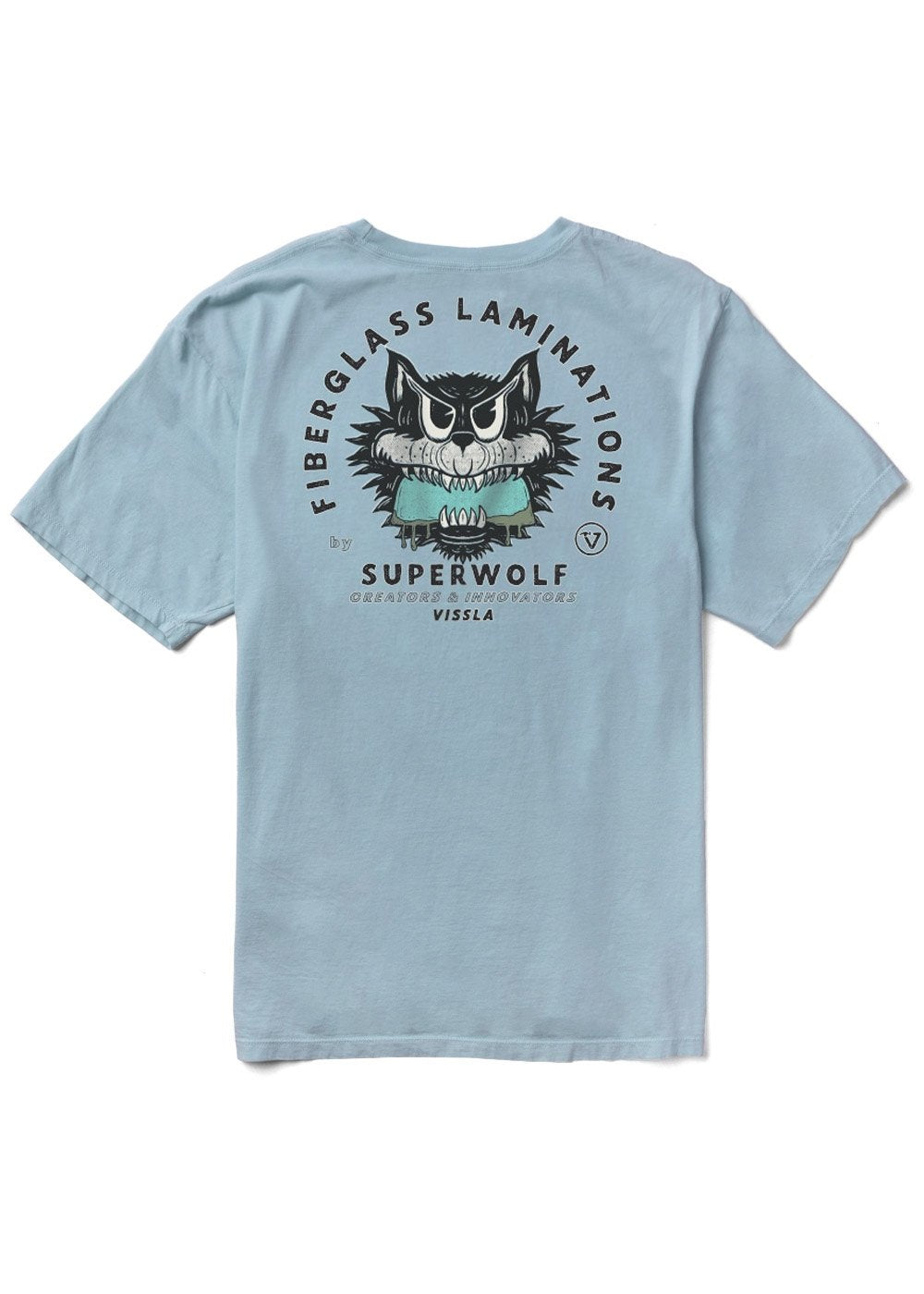 Super Wolf Premium Pkt Tee