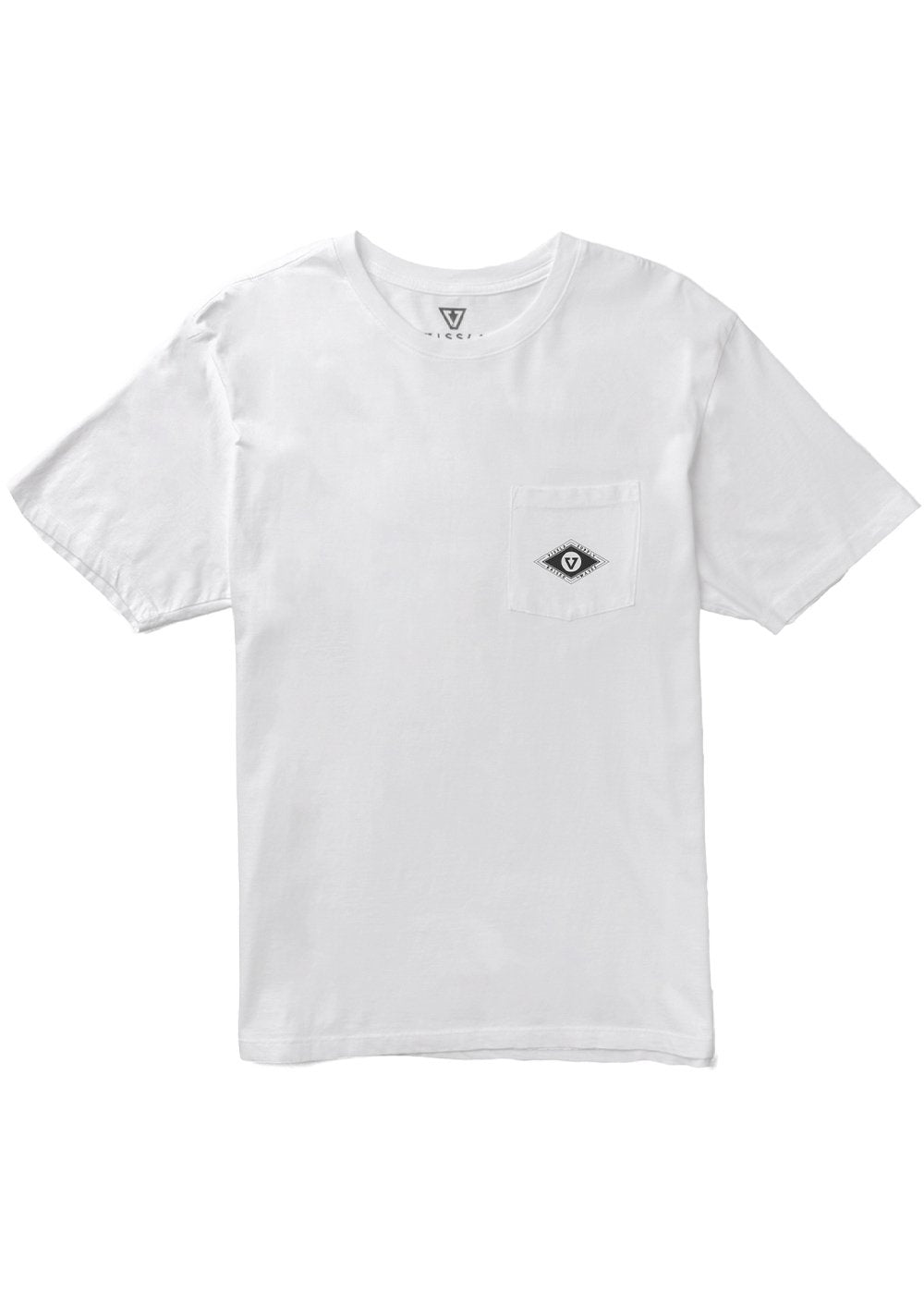 Wave Chasers Premium Organic Pkt Tee, White