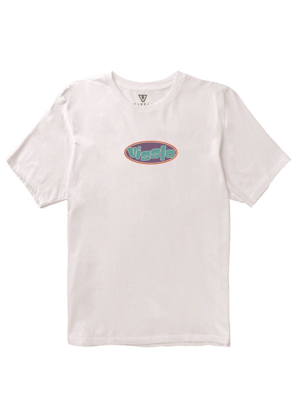 Vissla Centered Organic Tee in White