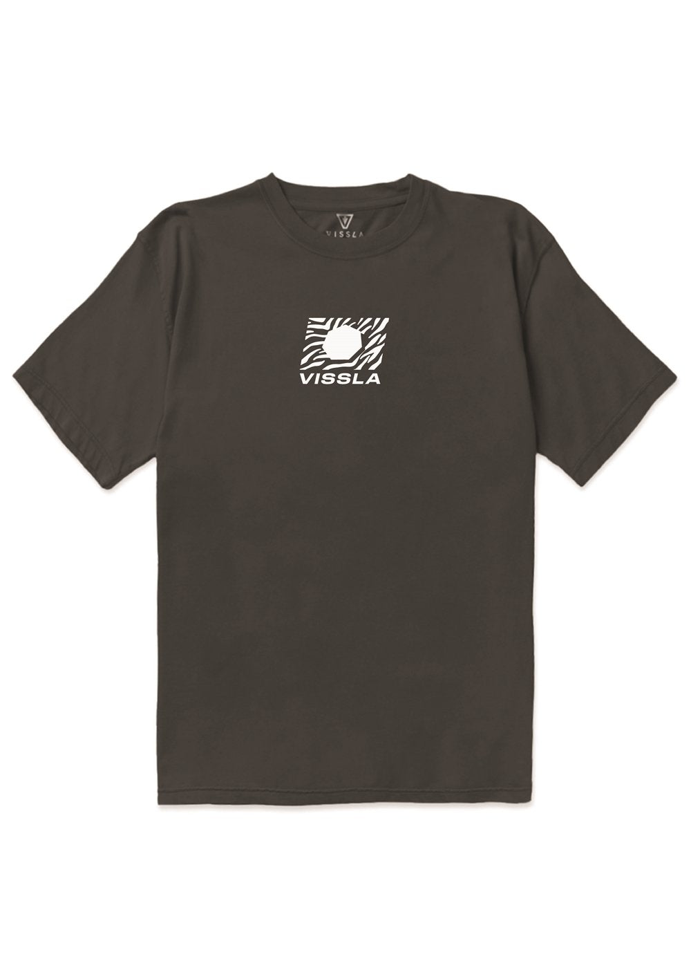 Vissla Centered Organic Tee in Phantom 2