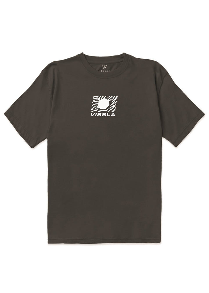Vissla Centered Organic Tee in Phantom 2