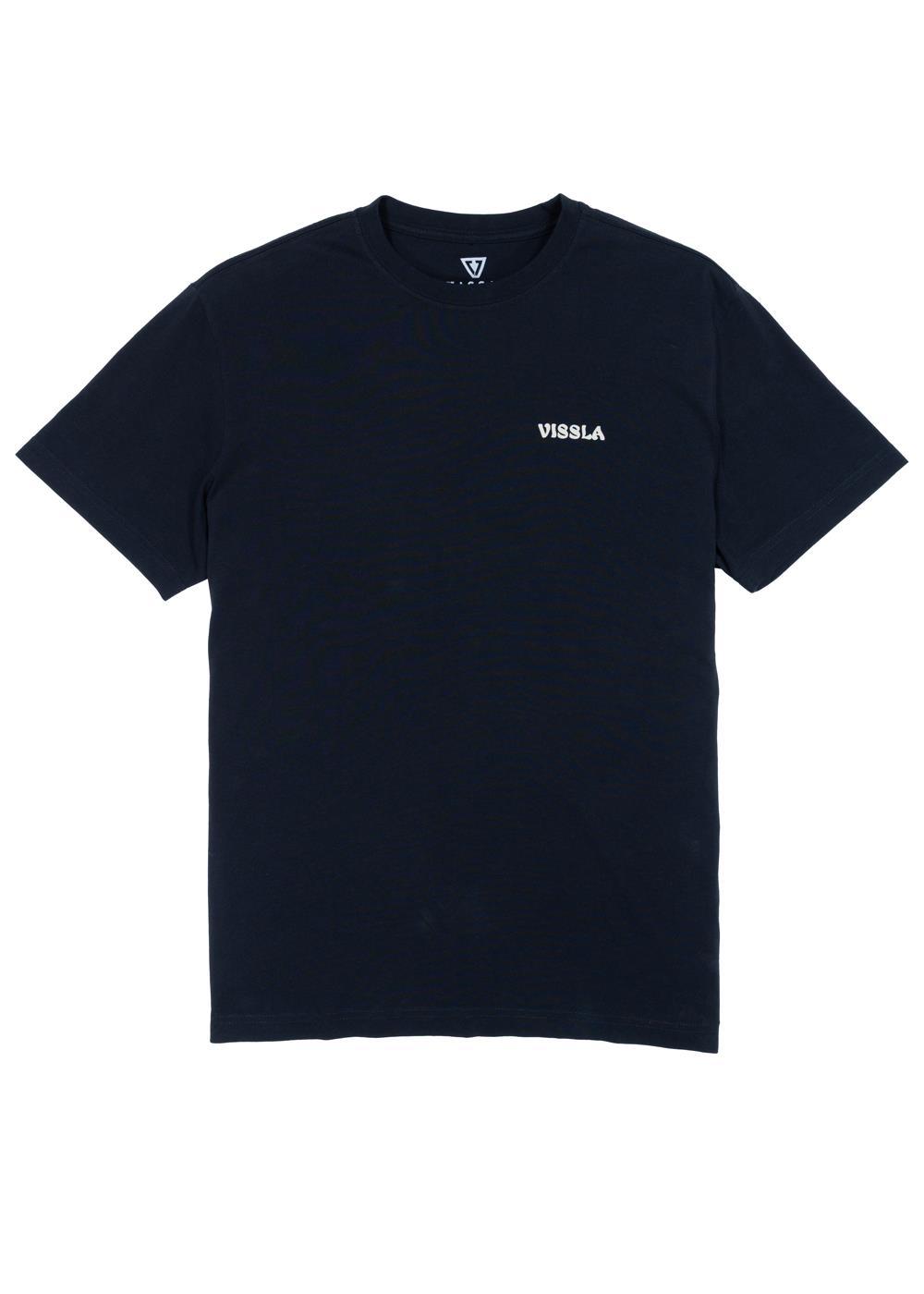 Vissla Mystical Paradise Eco Tee in Phantom, view 2