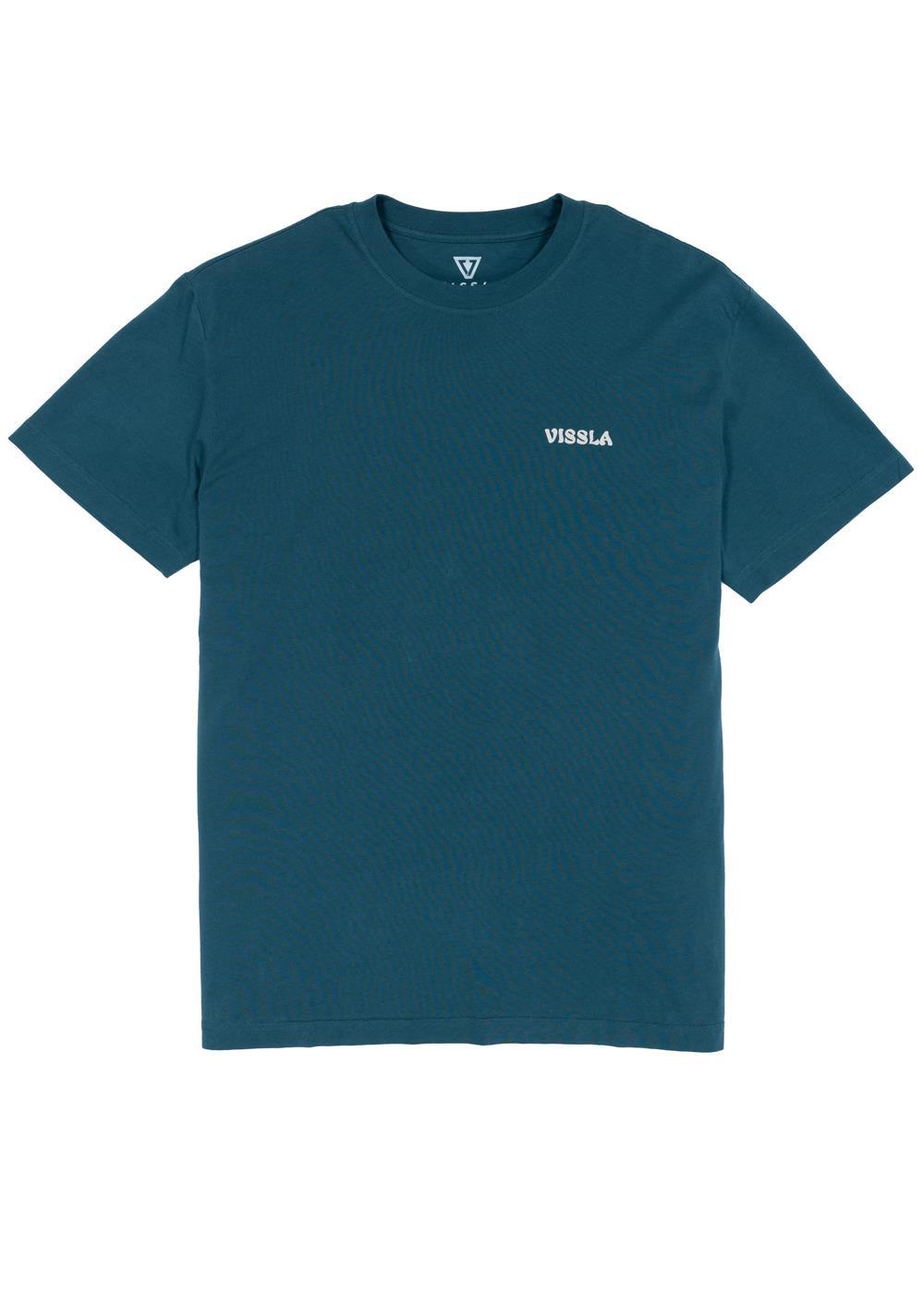 Vissla Mystical Paradise Eco Tee in Midnight, view 2