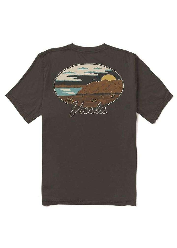 Vissla Roundup Organic Tee in Phantom