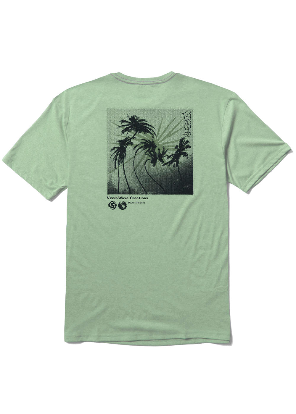 Planet Positive Comp Lite Eco Drirelease Tee, Sage