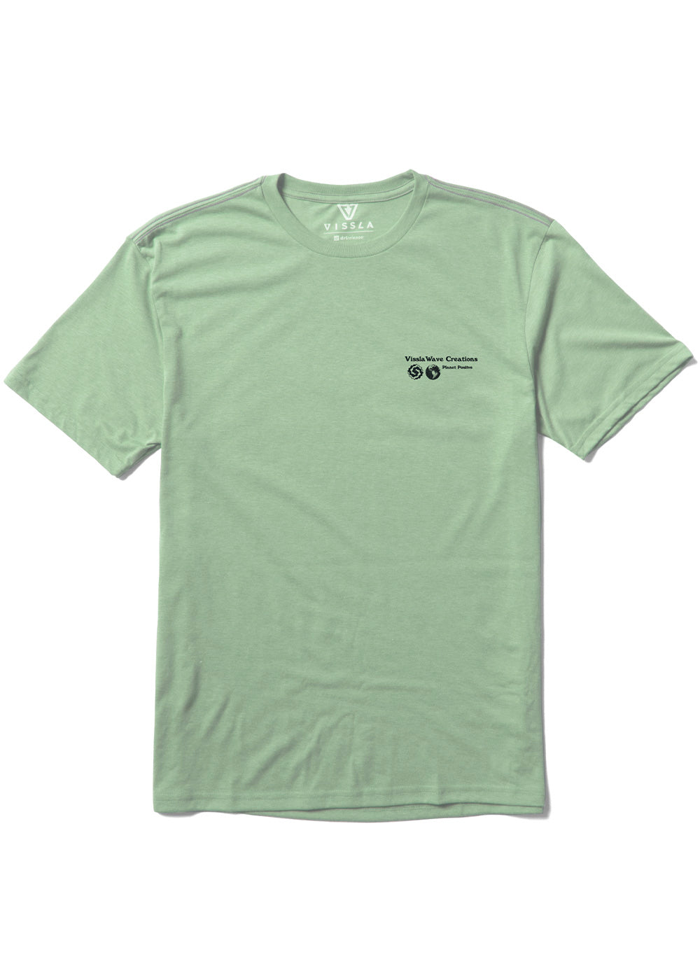 Planet Positive Comp Lite Eco Drirelease Tee, Sage