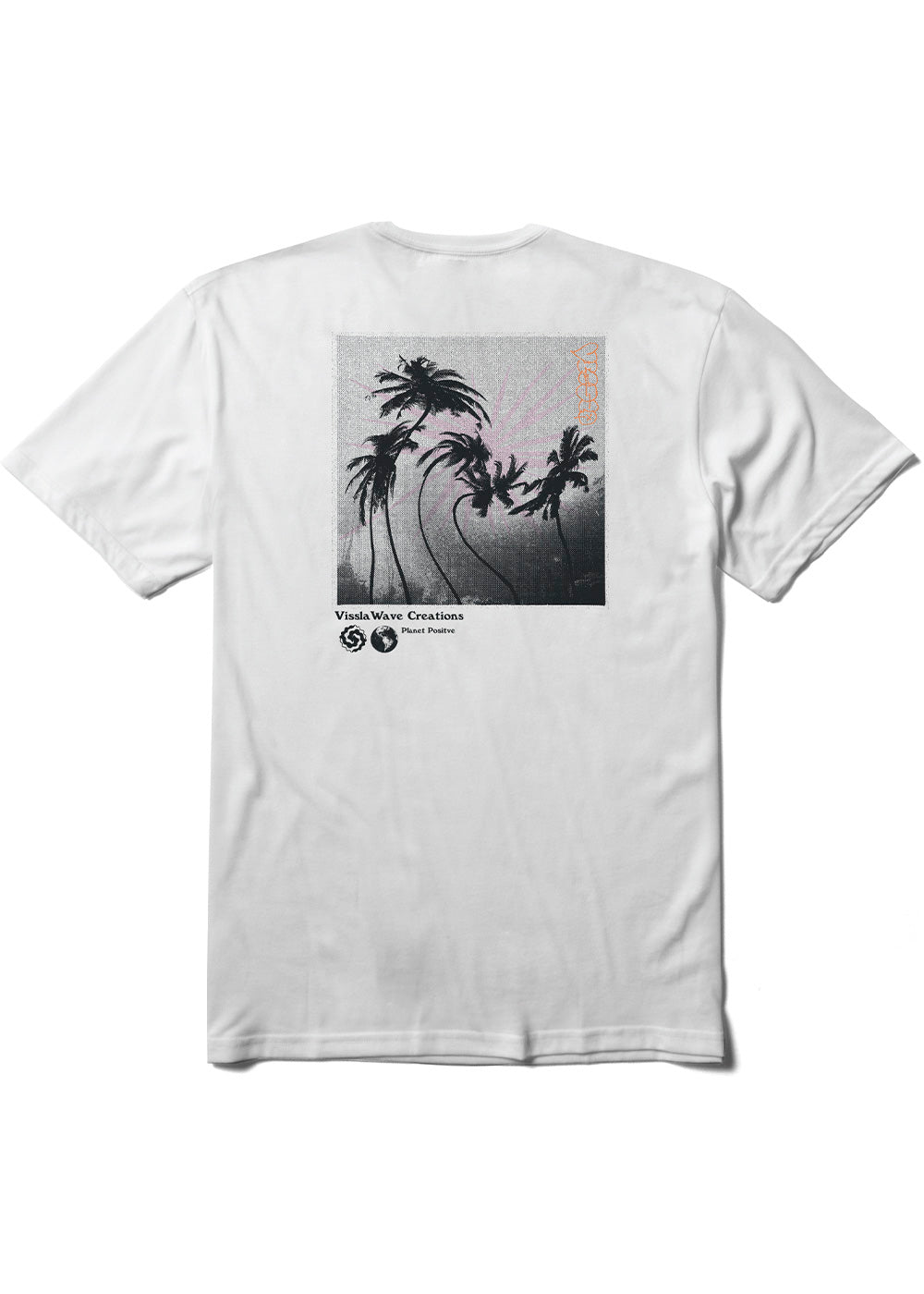 Planet Positive Comp Lite Eco Drirelease Tee, White