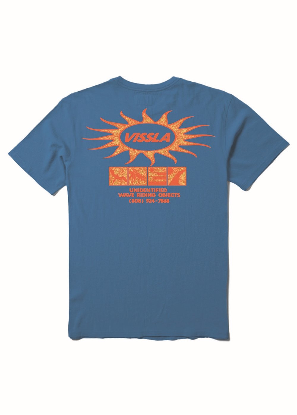 Unidentified Ss Pkt Tee BLU