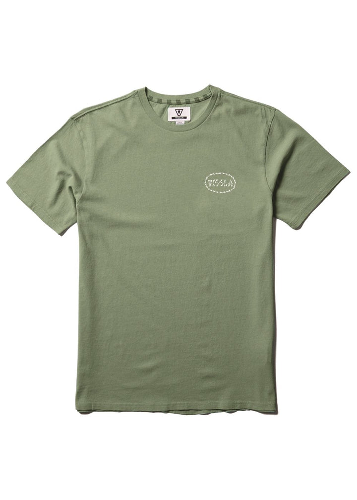 Vissla Bone Cove Tee in Sage, view 2