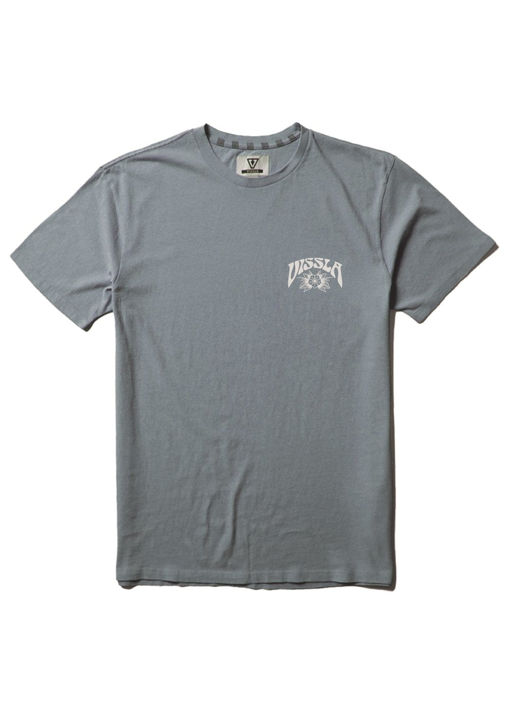 Vissla Marooned Tee in Blue Haze, view 2