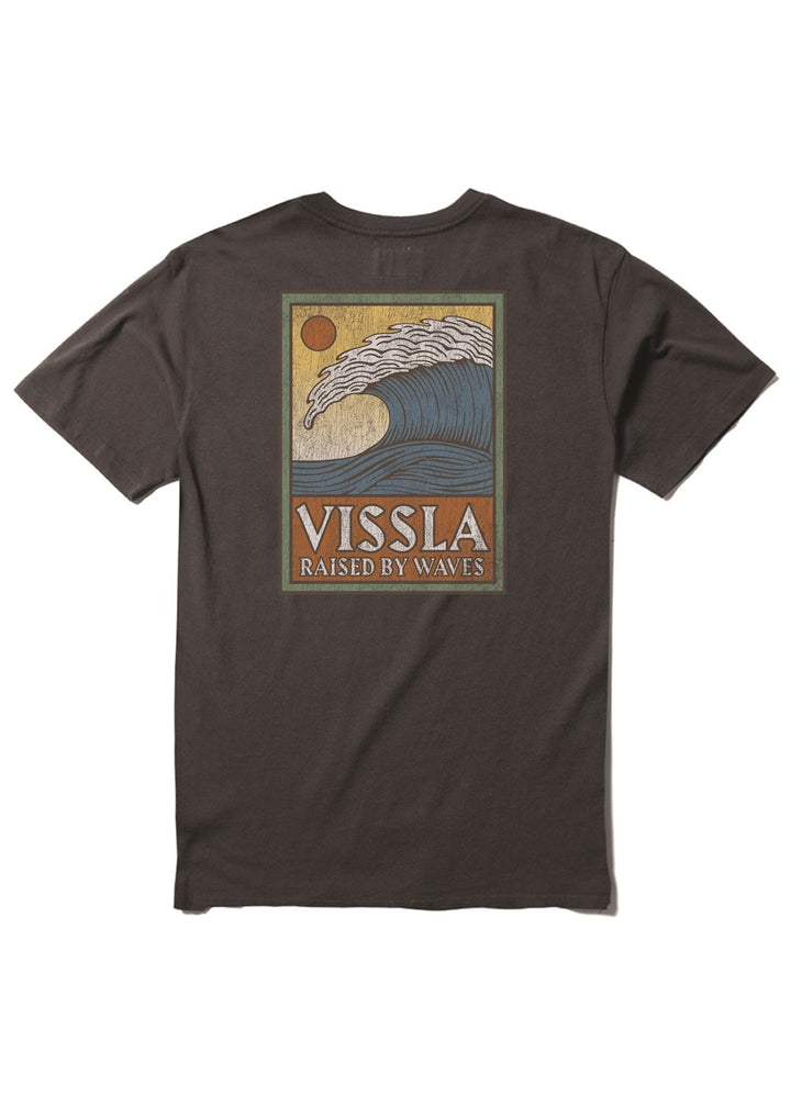 Vissla Peaky Tee in Phantom