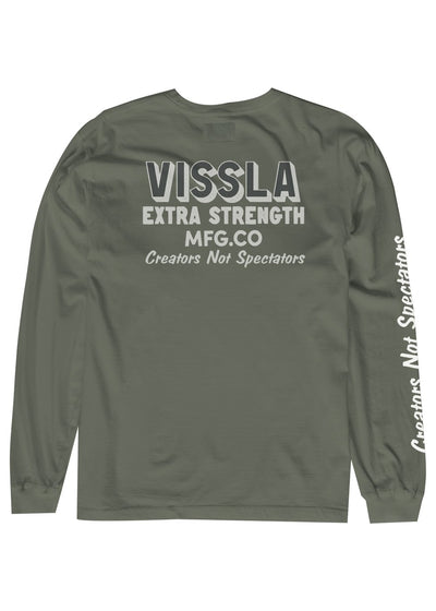 Extra Strength Ls Pkt Tee