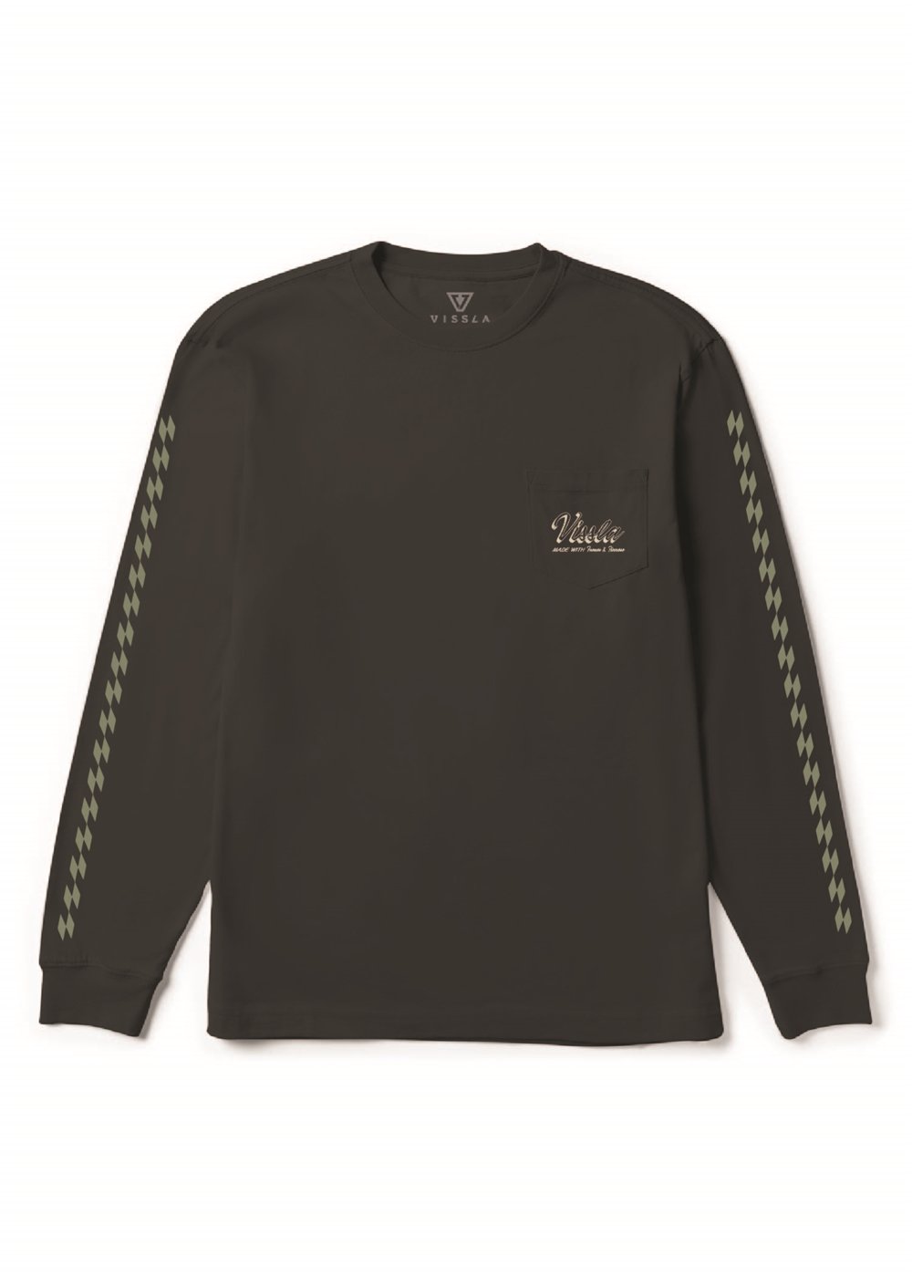 Handmade Premium Ls Pkt Tee PHA