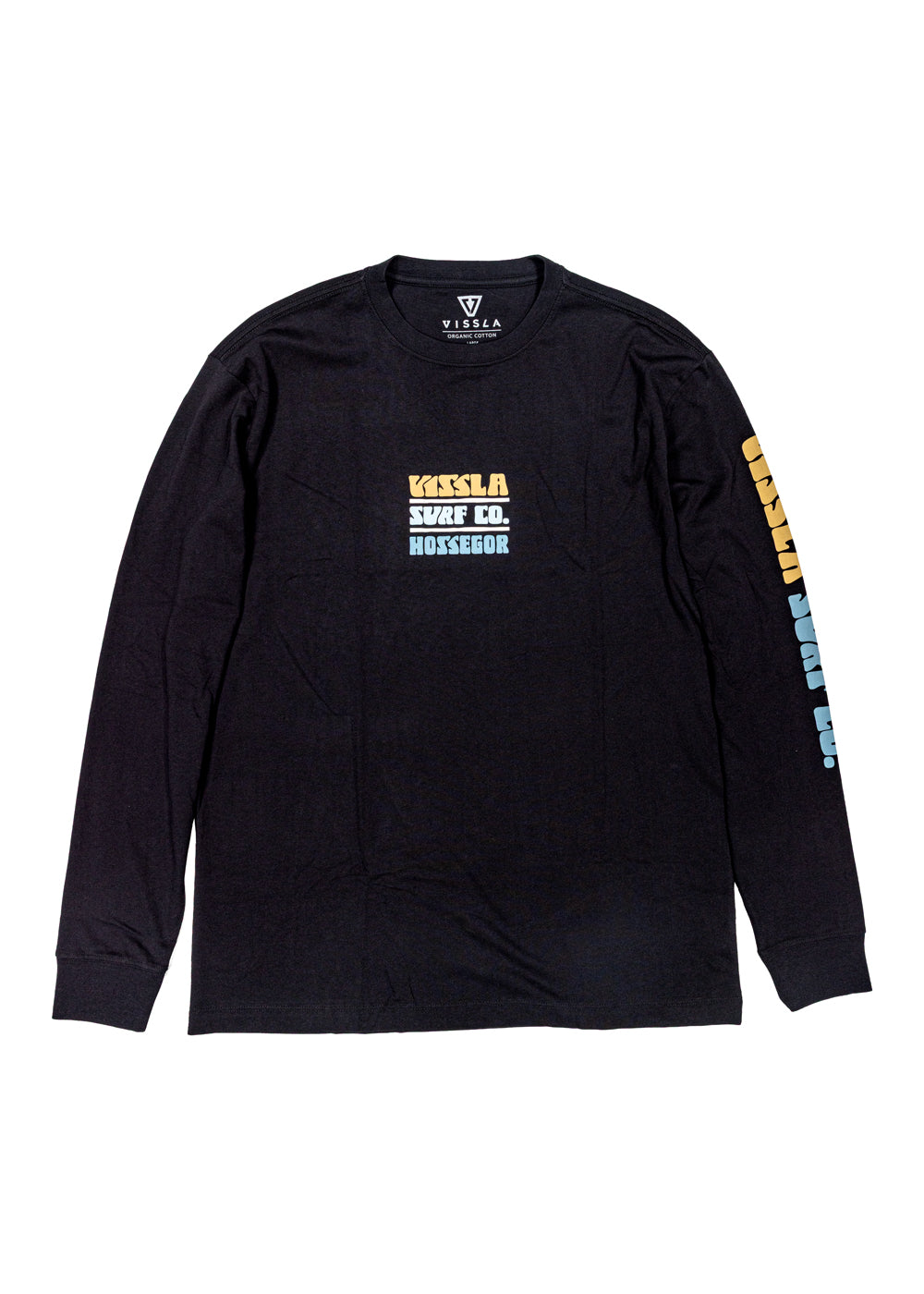 Vissla Hossegor La Graviere Ls Tee in Phantom, view 2