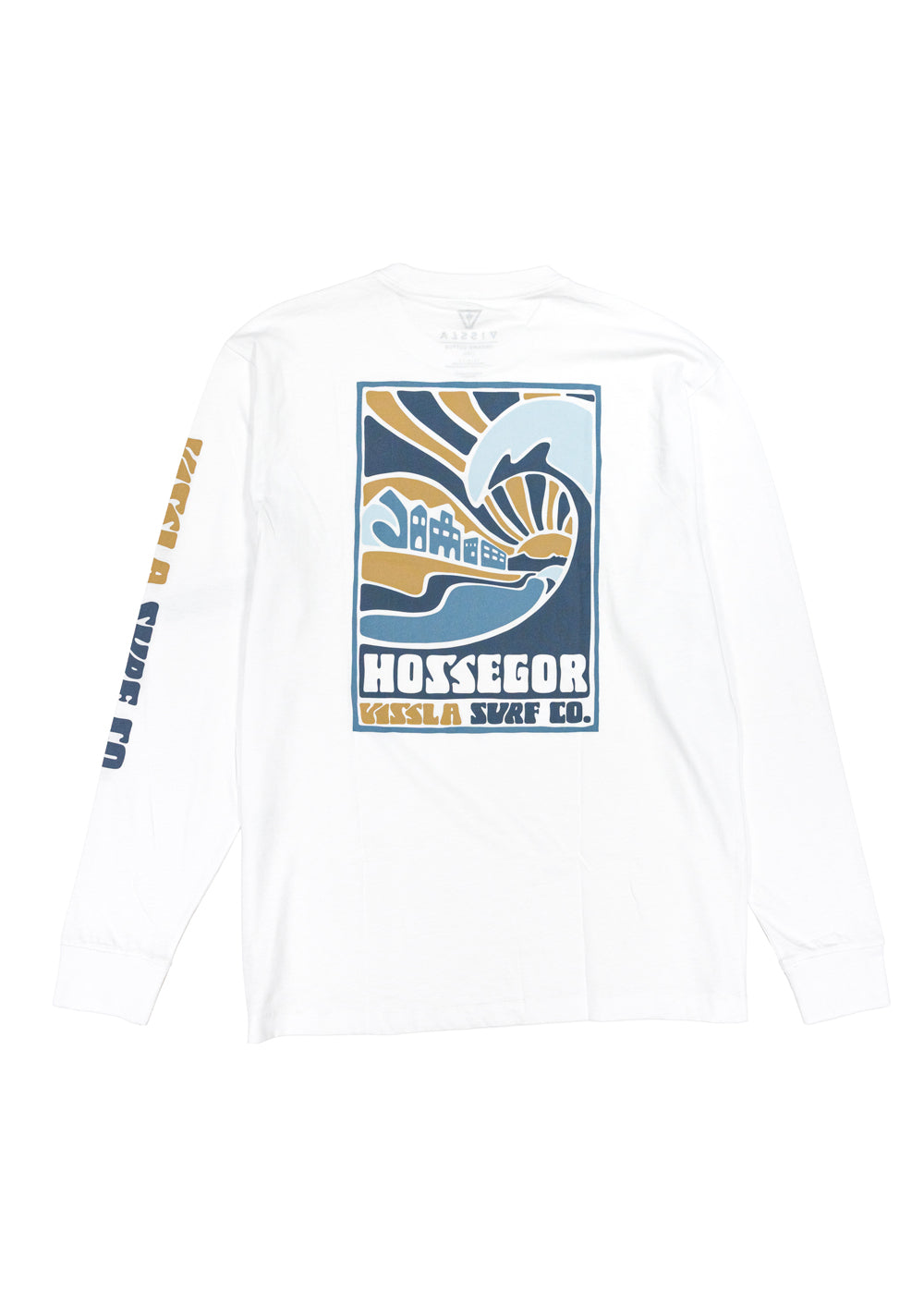 Vissla Hossegor La Graviere Ls Tee in White