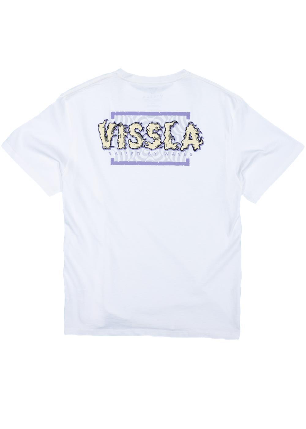 Vissla Shift Kicker Oversized Eco Tee in White