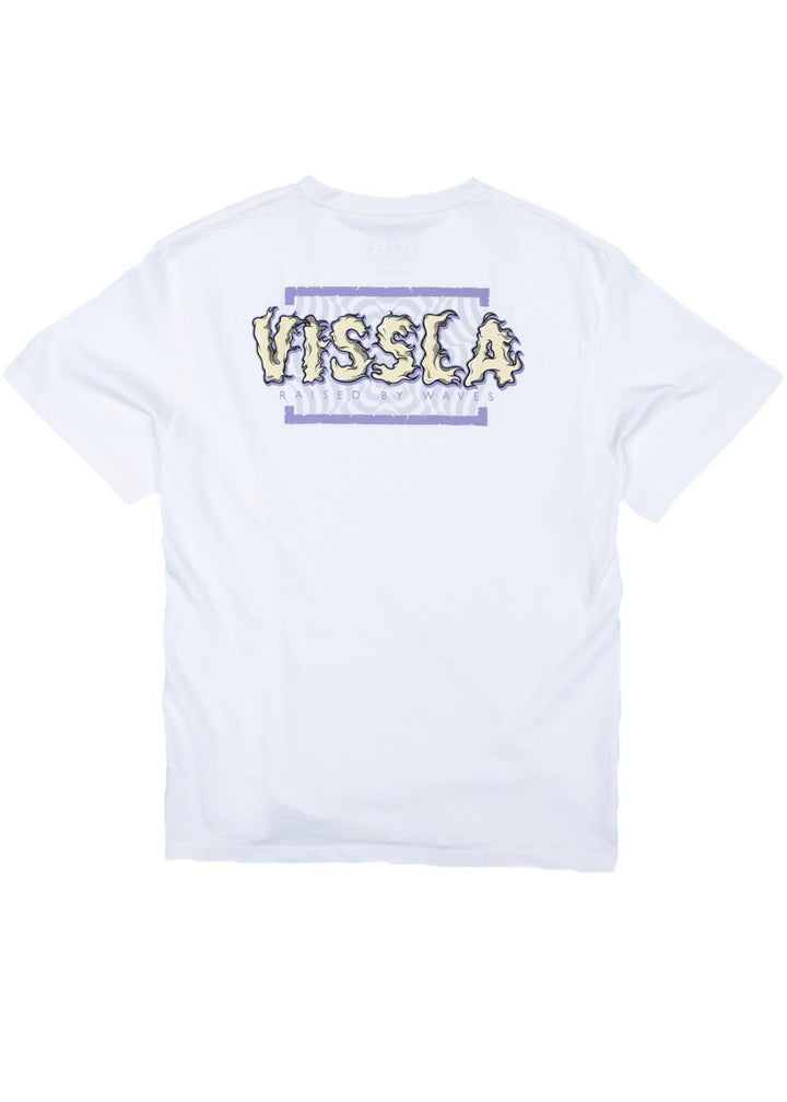 Vissla Shift Kicker Oversized Eco Tee in White
