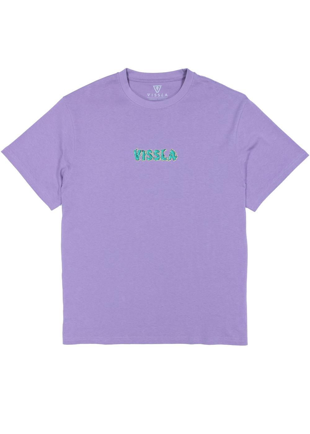 Vissla Shift Kicker Oversized Eco Tee in Dusk, view 2
