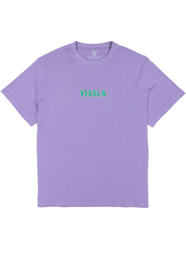 Vissla Shift Kicker Oversized Eco Tee in Dusk, view 2