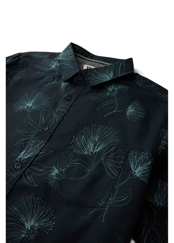 Vissla Happy Hours Eco Shirt in Black, view 3