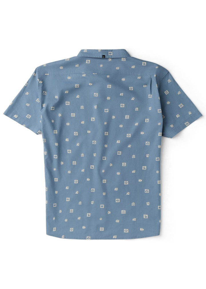 Vissla Ecology Marks Eco Shirt in Faded Denim, view 2
