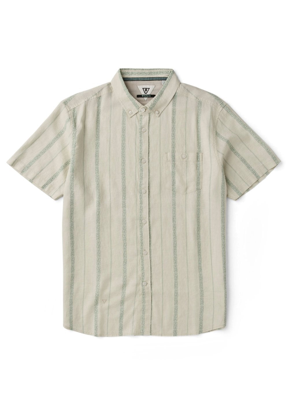 Vissla Lost Coast Shirt in Vintage White