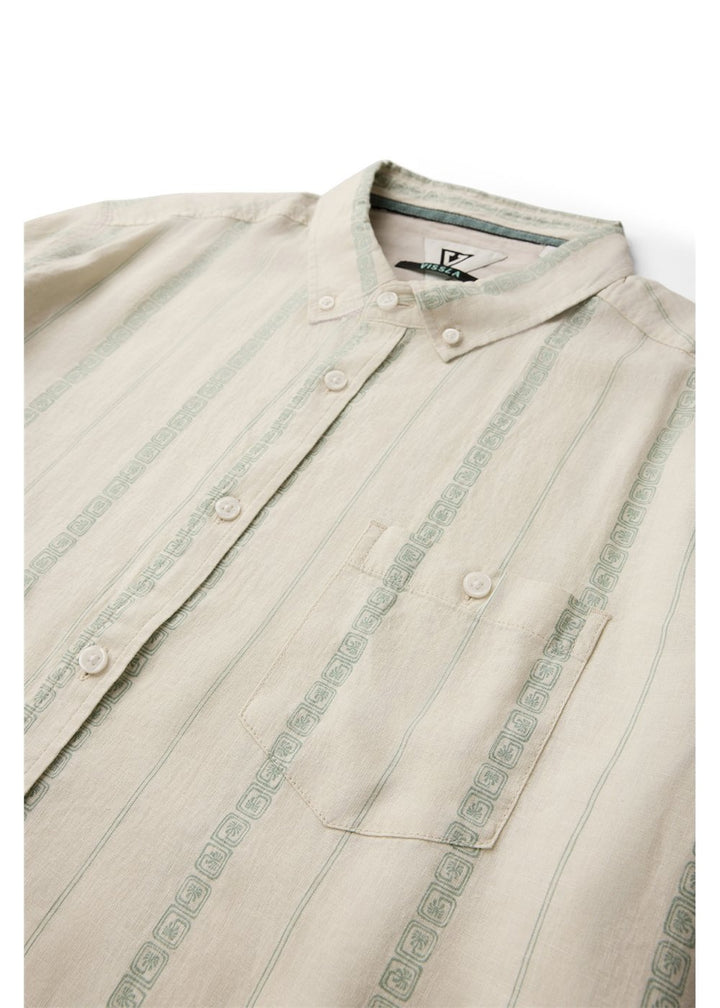 Vissla Lost Coast Shirt in Vintage White, view 4