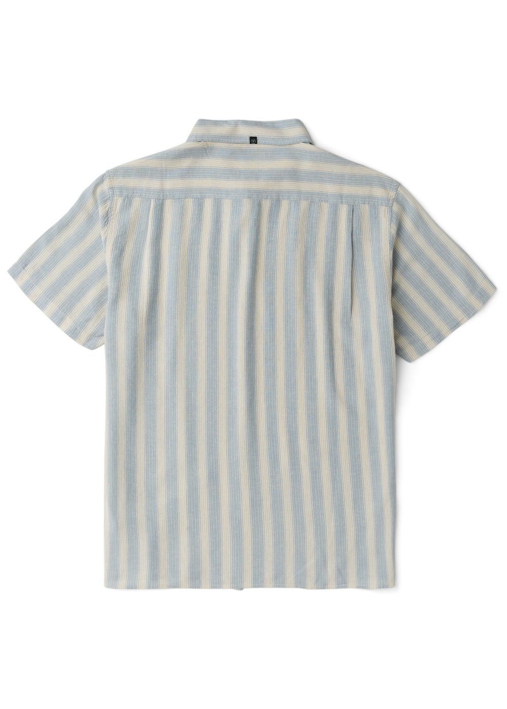 Vissla Grad Stripe Shirt in Faded Denim, view 3