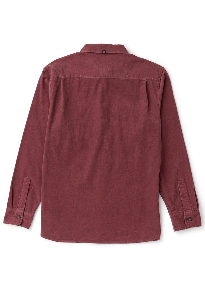 Vissla Rails Cord Ls Shirt in Fig, view 2